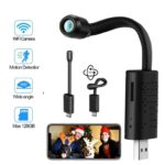 MINI Wifi IP USB CAMERA V380 Wireless Surveillance Camera HD USB Portable Home Small Camera - Image 2