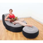 Air Inflatable Chair Sofa With Ottoman footstool - Image 3