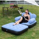 Portable Inflatable Sofa Bed SKY Color - Image 2